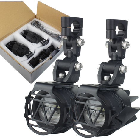 Convient pour BMW Aquafowl R1200GS ADV f800 Harley moto LED antibrouillard avant projecteur lumière auxiliaire (1/4)