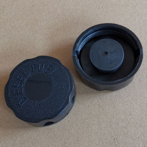 Bouchon de réservoir de carburant YANMAR L48 L70 L100 170F 178F 186F, bouchon de réservoir de carburant en plastique avec joint d'étanchéité. (1/2)