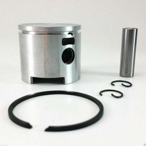 Kit piston TCS33EB HITACHI CS33EB Ensemble piston 37 mm, comprenant segments et axes, adapté aux tronçonneuses Hitachi, usiné avec précision pour réduire la friction. (1/2)