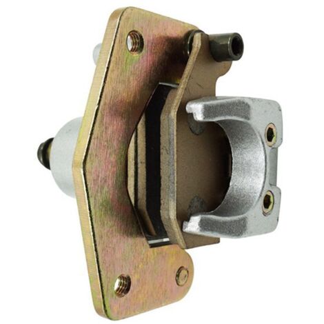 Spécifications : Gauche Couleur : Voir image Matériau : Métal Étrier de frein arrière de moto Convient aux étriers à double piston opposés en alliage d'aluminium Conception légère améliorant la puissa (1/5)