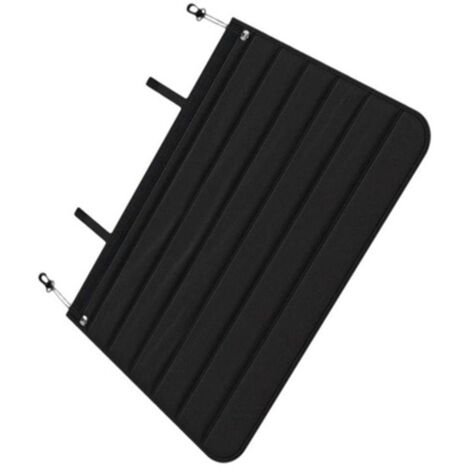 Disponible en une seule couleur : noir. Matière : tissu Oxford. Tapis de voiture anti-salissures, tapis pour animaux, tapis de coffre imperméable et anti-taches, protège la peinture du pare-chocs, fac (1/5)