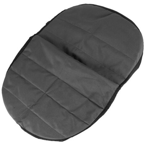 Lot de 2. Couleur : Noir. Matière : Tissu Oxford. Coussin universel pour siège de tondeuse autoportée. Antidérapant, résistant à l'usure, respirant et confortable. Remplace les housses de siège usées. (1/5)
