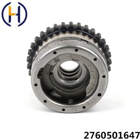 Modèle : 2760501647 Ajusteur d'arbre à cames Mercedes-Benz M276 2760501347 A2760501347, compatible avec le moteur V6 3.0T suralimenté, transmission de puissance directe, réponse sensible, remplacement (1/4)