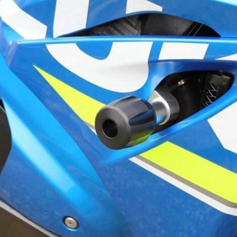 1 paire Couleur : Noir Matériau : Alliage d'aluminium Protection antichute pour moto Protection anti-collision du moteur Cadre usiné CNC Protection antichute et anti-collision Protection latérale du m (1/5)