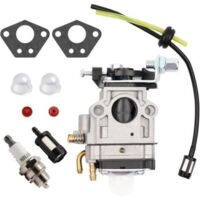 Kit Carburateur Débroussailleuse 52CC 49CC 43CC - Joints Tuyau Bougie Filtre - Alliage Haute Qualité