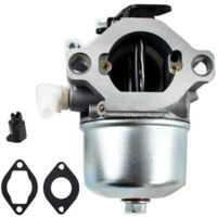 699831 Carburateur pour moteurs de tondeuse à gazon Briggs & Stratton 283702 283707 284702 284707 28D702 28D707 avec pièces de rechange 694941 499158