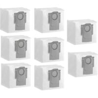 8 Uds Roborock Robot aspirador bolsas de polvo para Roborock G10S PRO S7MaxV Uitra accesorios para barredora