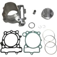 Kit Cylindre et Piston 77mm pour Moto de Cross - Options avec/sans Goupille de Position (Trou) - Compatible Kawasaki KX250F, Suzuki RMZ250 - Ensemble Complet de Réparation Performance