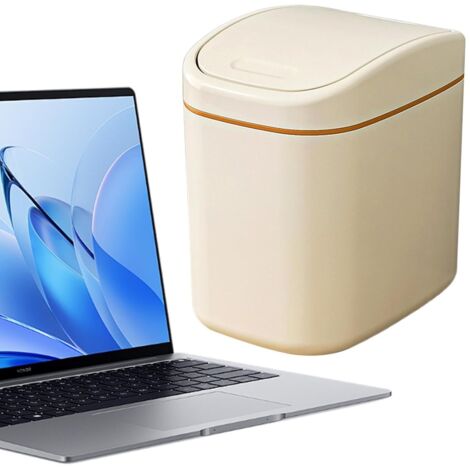 Poubelle de bureau - poubelle de bureau avec couvercle - Petite (1/5)