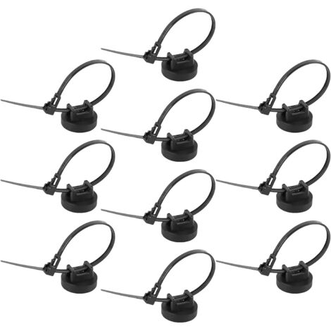 Lot de 10 supports de câbles magnétiques - Support de câble (1/5)