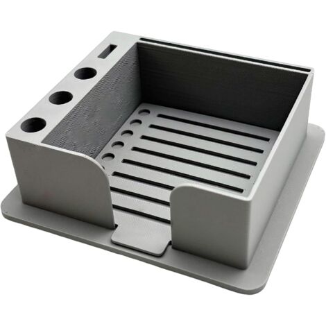 Pochoir pour Notes Autocollantes - Boîte de Rangement pour Blocs (1/5)