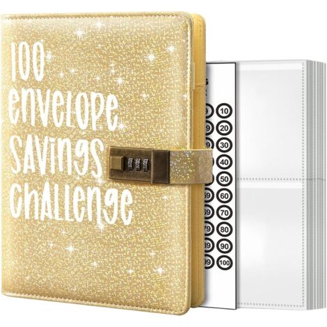 Défi d'économie de 100 Enveloppes - Classeur de Défi de 100 (1/5)