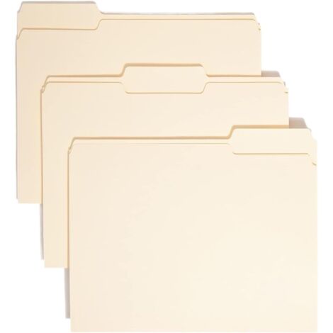 Lot de 100 porte - documents format A4 - Dos de classeur pour armoire de (1/5)
