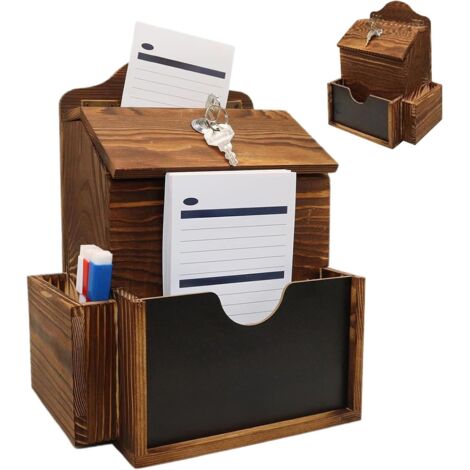 Boîte à Suggestions avec Fente - Urne de Vote - Boîte aux Lettres