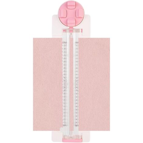 Coupe - papier - Avec règle latérale - Rotation à 360 ° - Pour cartes de (1/5)