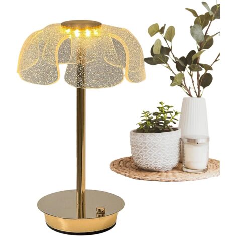 Lampe de Table Sans Fil - Lumière Lampe de Bureau Batterie Rechargeable - (1/5)