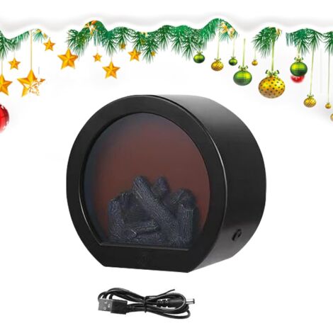 Lanternes De Cheminée Décoratives Pour Intérieur - Lampe Feu LED (1/5)