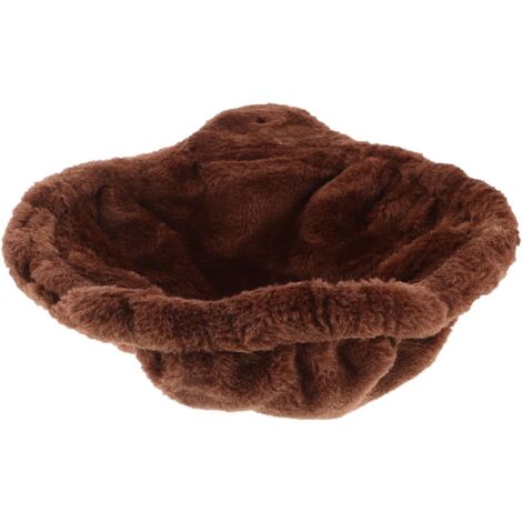 Hamac pour Arbre à Chat Suspendu en Peluche Moelleuse Lit Hamac pour Chat