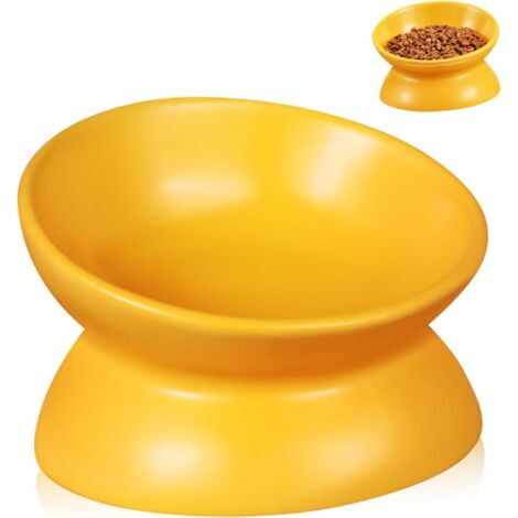 Gamelles Surélevées Pour Chats Gamelles Pour Nourriture Et Eau Compactes (1/5)