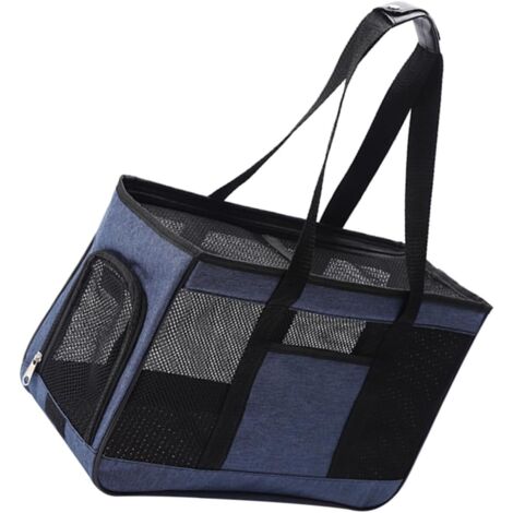 de Transport Respirant pour Chat et Petit Animal Grand Portable Maille (1/5)