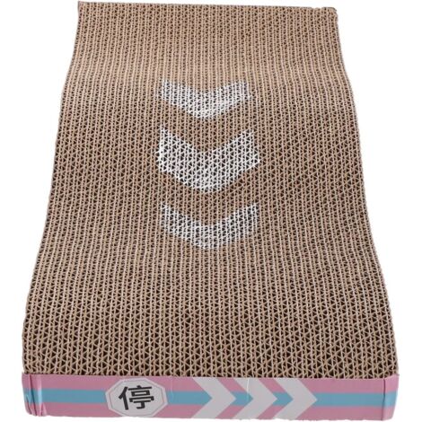 Griffoir pour Chat Sisal Ondulé Résistant Interactif pour Exercices et (1/5)