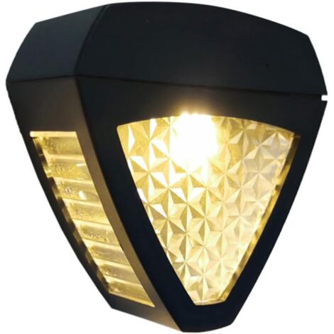 Lampe Solaire Murale Étanche Lampe Led Décorative Pour Jardin Terrasse Mur (1/5)