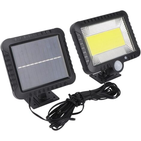 2pièces Lampe Solaire Murale Étanche Avec Détection De Mouvement Pour (1/5)