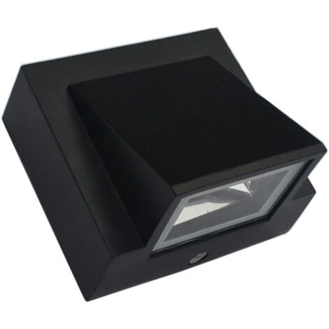 Applique Murale Extérieure Led 5w Noir Chaud Blanc Ip65 Étanche Éclairage (1/5)