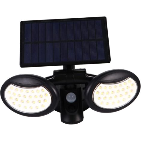 1pièce Lampe Murale Solaire à Capteur Led Led Éclairage De Jardin Extérieur (1/5)