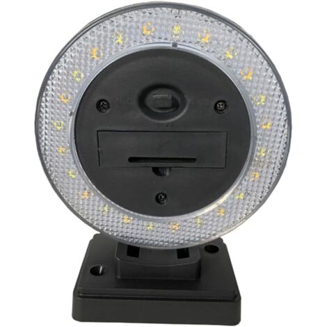 Lampe Solaire Pour Clôture Et Jardin Multifonction Pratique Avec Éclairage (1/5)