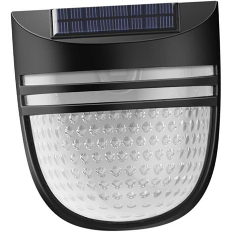 Applique Murale Solaire Étanche Led Pour Jardin Clôture Éclairage Extérieur (1/5)