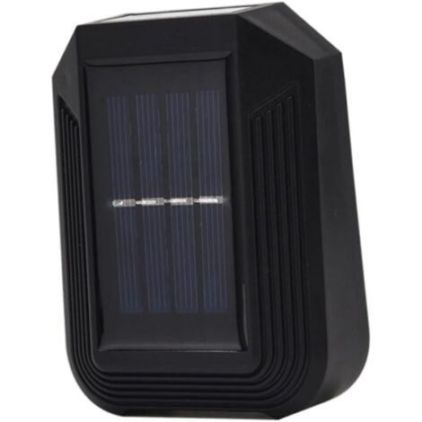 Lampe Solaire Murale Exterieur Éclairage Led Étanche Lampe De Clôture (1/5)