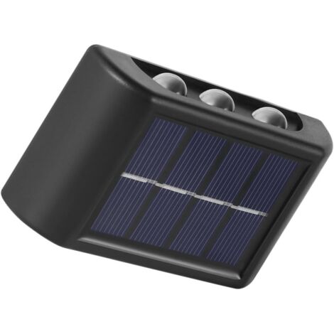 Lampe Solaire Murale Étanche Led Pour Jardin Terrasse Et Environnement (1/5)