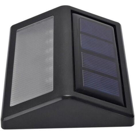 2pièces Lampe Solaire De Couloir Applique Murale Étanche Led Lampe Murale (1/5)