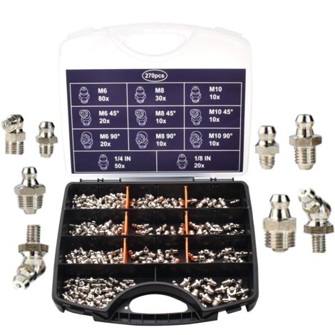 Ensemble De Graisseurs - Kit de Graisseurs pour Automobile et Industrie - (1/5)