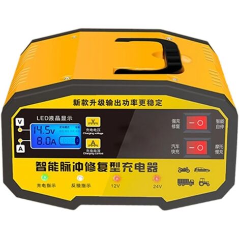 Chargeur De Batterie 12 Volts - Chargeur d'entretien pour Batterie De (1/5)