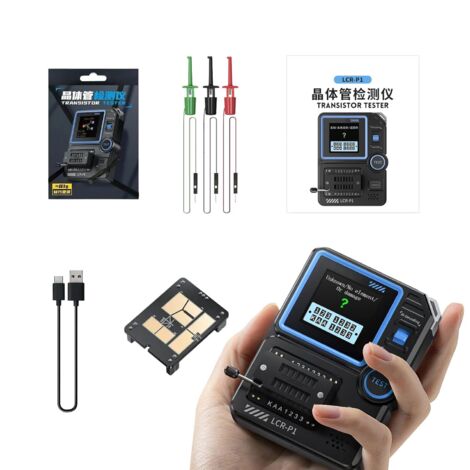 Oscilloscope Portable - Testeur Intelligent pour Transistor et Condensateur