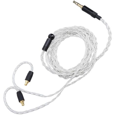 Câble pour Casque en Cuivre plaqué Argent - Câble de Remplacement de Mise à (1/5)