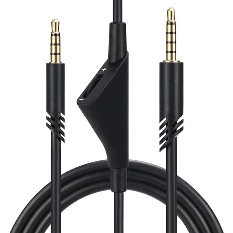 Corbe D'extension de Câble Audio de Jeu de Jeu - 2m Contrôle de Volume de (1/5)