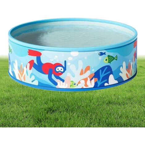Piscine pour - Piscine Fille - Gonflable Ronde Portable PVC Épaisse pour (1/5)