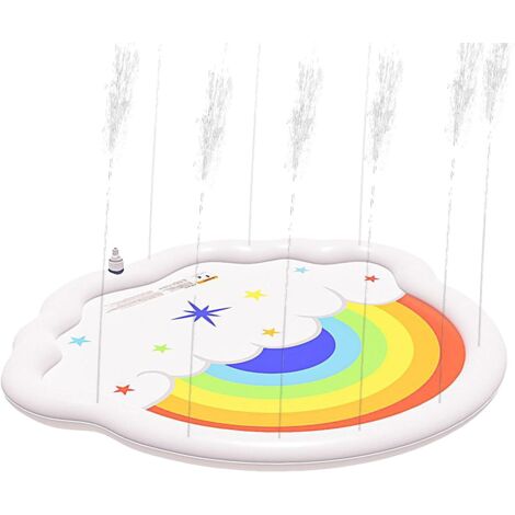 Tapis d'eau pour - Tapis d'Arrosage en PVC pour Jardin - Jeu d'eau (1/5)