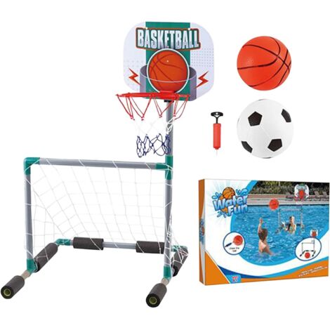 Panneau de Basketball pour Piscine - But de Football pour Jardin - (1/5)