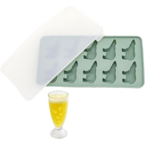 Moules à glaçons pour congélateur - Joli bac à glaçons avec couvercle en (1/5)