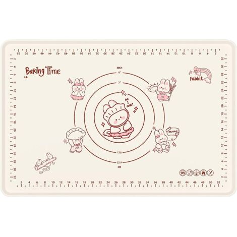 Tapis de cuisson en silicone – Tapis épais réutilisable pour gâteaux - (1/5)