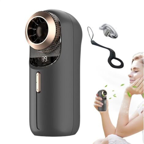 Petit ventilateur portable - ventilateur manuel rechargeable - Ventilateur