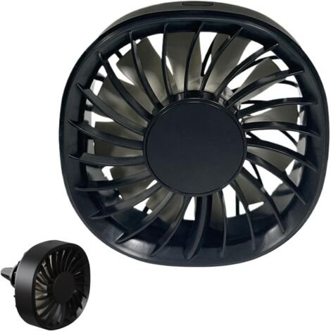 alimenté par USB - ventilateur de voiture - ventilateur portable - 3 (1/5)