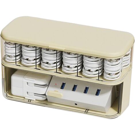 Organisateur de boîte à câble - boîte de Stockage du câble - Organisateur (1/5)