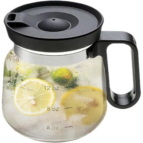 Mugs à Café en Verre - Tasse Transparente Lave - Vaisselle 480 ml avec et (1/5)