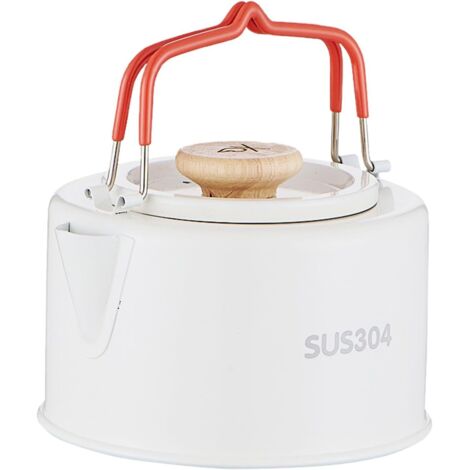 Bouilloire pour camping - bouilloire portable de 1100 ml - bouilloire à eau (1/5)