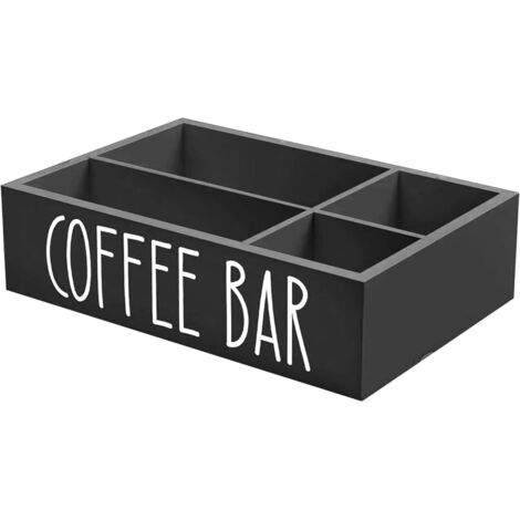 Générique Organisateur De Bar À Café Pour Plan De Travail - Plateau En Bois (1/5)